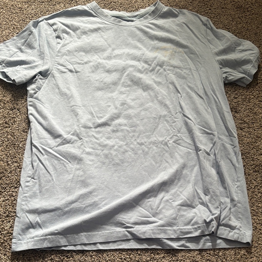 Men's Light Blue Short Sleeve Tee